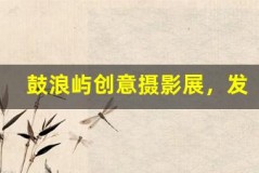 鼓浪屿创意摄影展,发现不一样的美